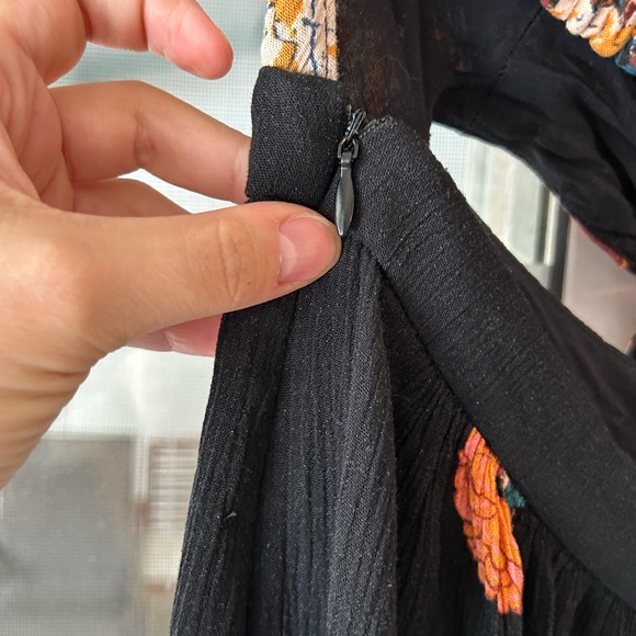 Free people Bali birds of paradise black jumpsuit - Picture 13 of 16